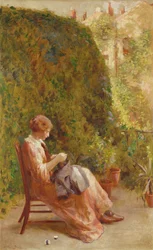 Sur le balcon